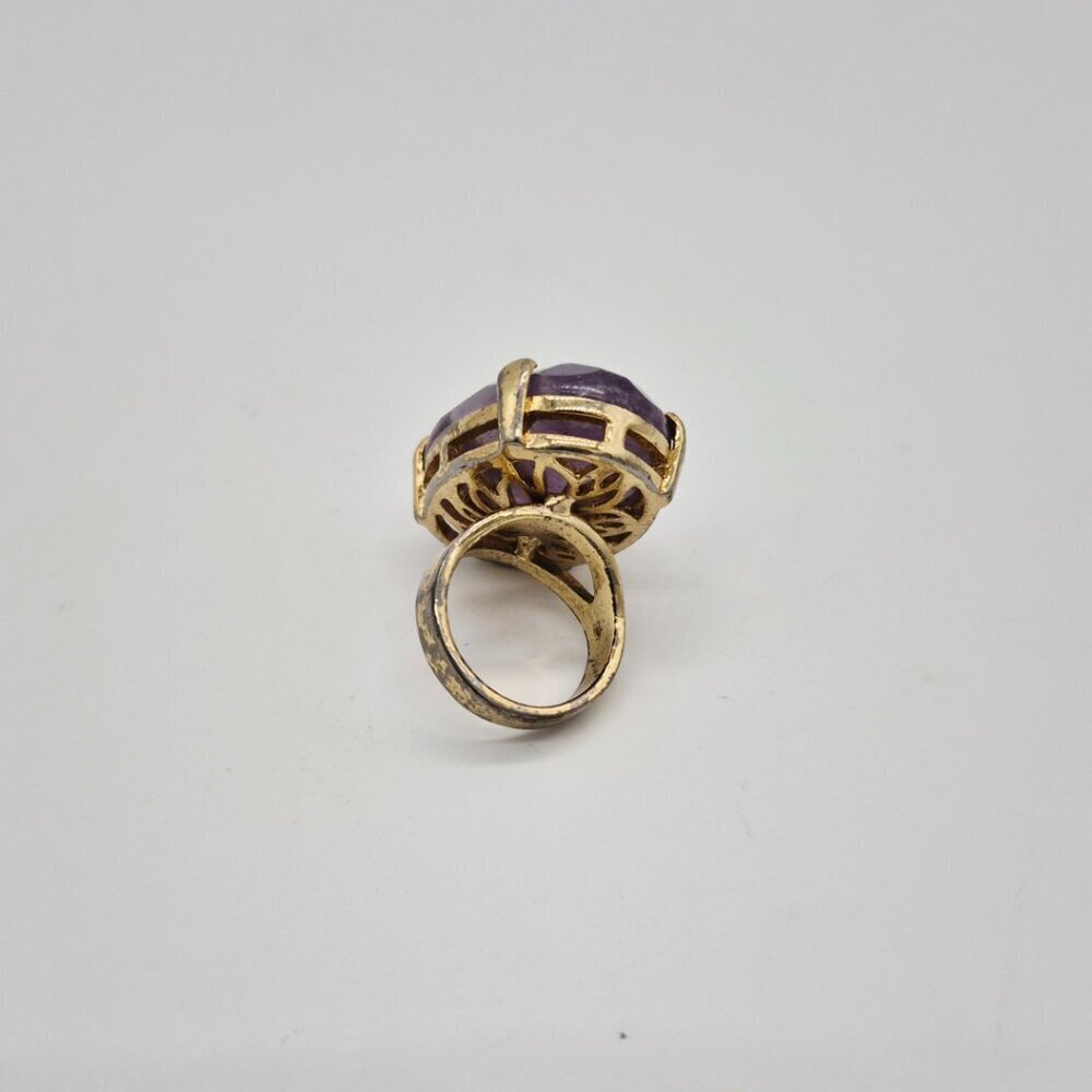 Amethyst Statement Ring - Picture 4 of 4